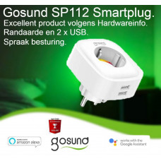 GoSund SP112 Smart 16A slimme wifi plug stekker